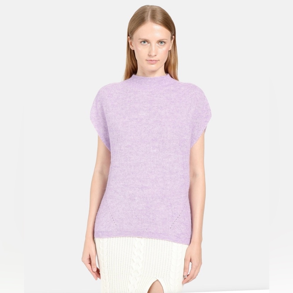 Comma lilac sleeveless sweater NEW